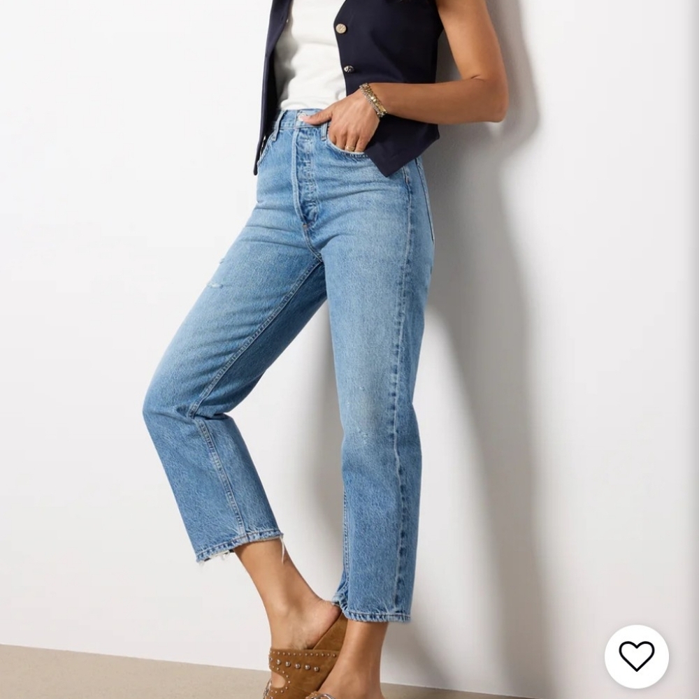 Evereve High Rise Tapered Crop